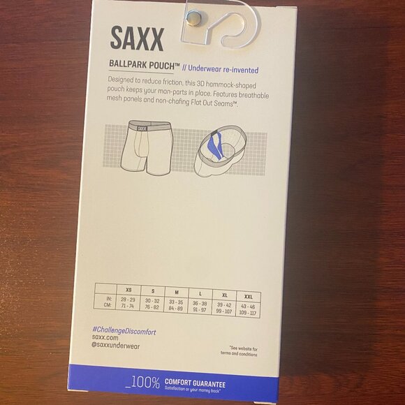 SAXX ULTRA Boxer Briefs with Fly “Fired Up Gray" - Picture 4 of 4